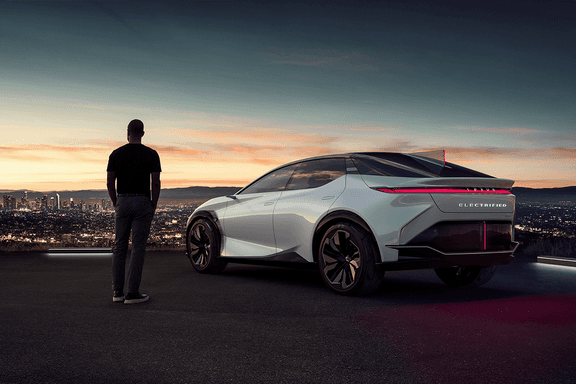 Lexus lfz bev concept car feature image