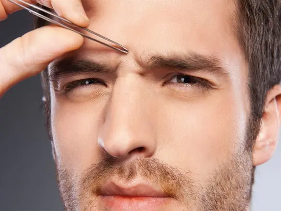 How to get rid of a monobrow unibrow