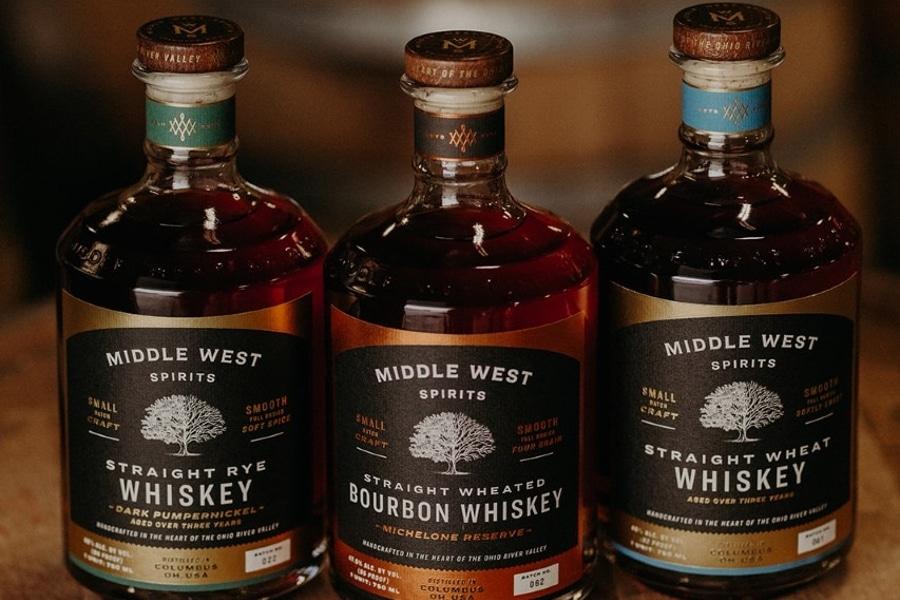 Middle west spirits whiskey