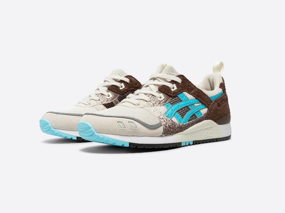 ASICS x UP THERE GEL LYTE III 'Cream/Dark Brown' | Image: Up There