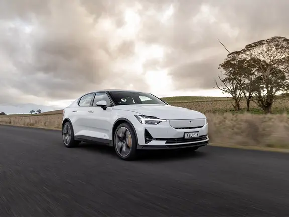 The updated 2024 polestar 2 is still our favourite ev to drive at this price point image supplied