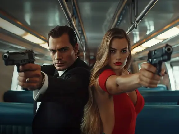 Unofficial AI James Bond trailer casts Henry Cavill and Margot Robbie | Image: YouTube