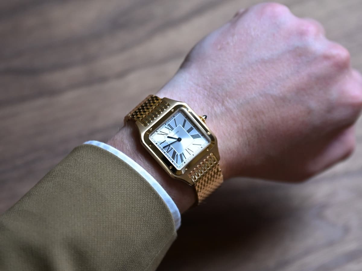Cartier Santos Dumont in 18K Yellow Gold