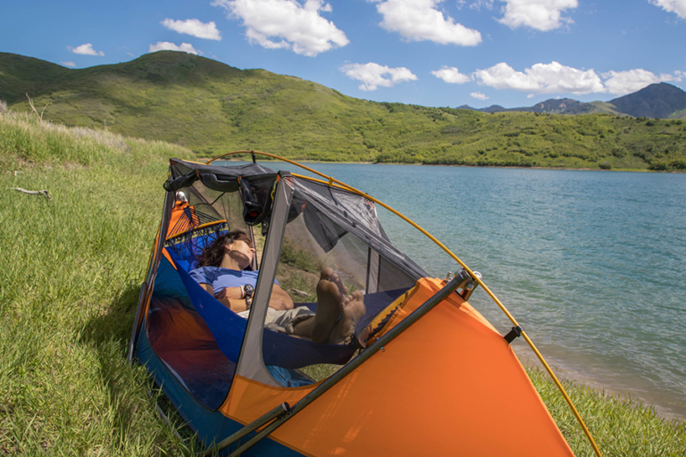 Tammock Is An Freestanding Hammock Tent Hybrid Man Of Many