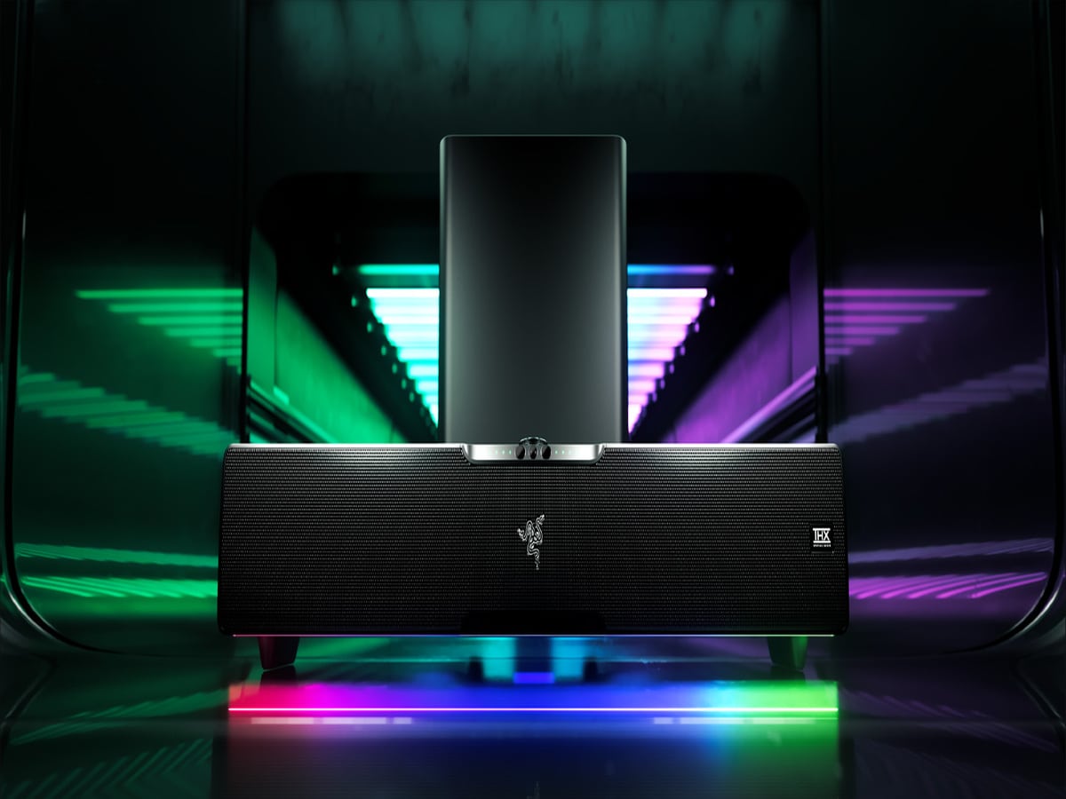 Razer New Leviathan V2 Pro Soundbar Adjusts Audio Based On Where You