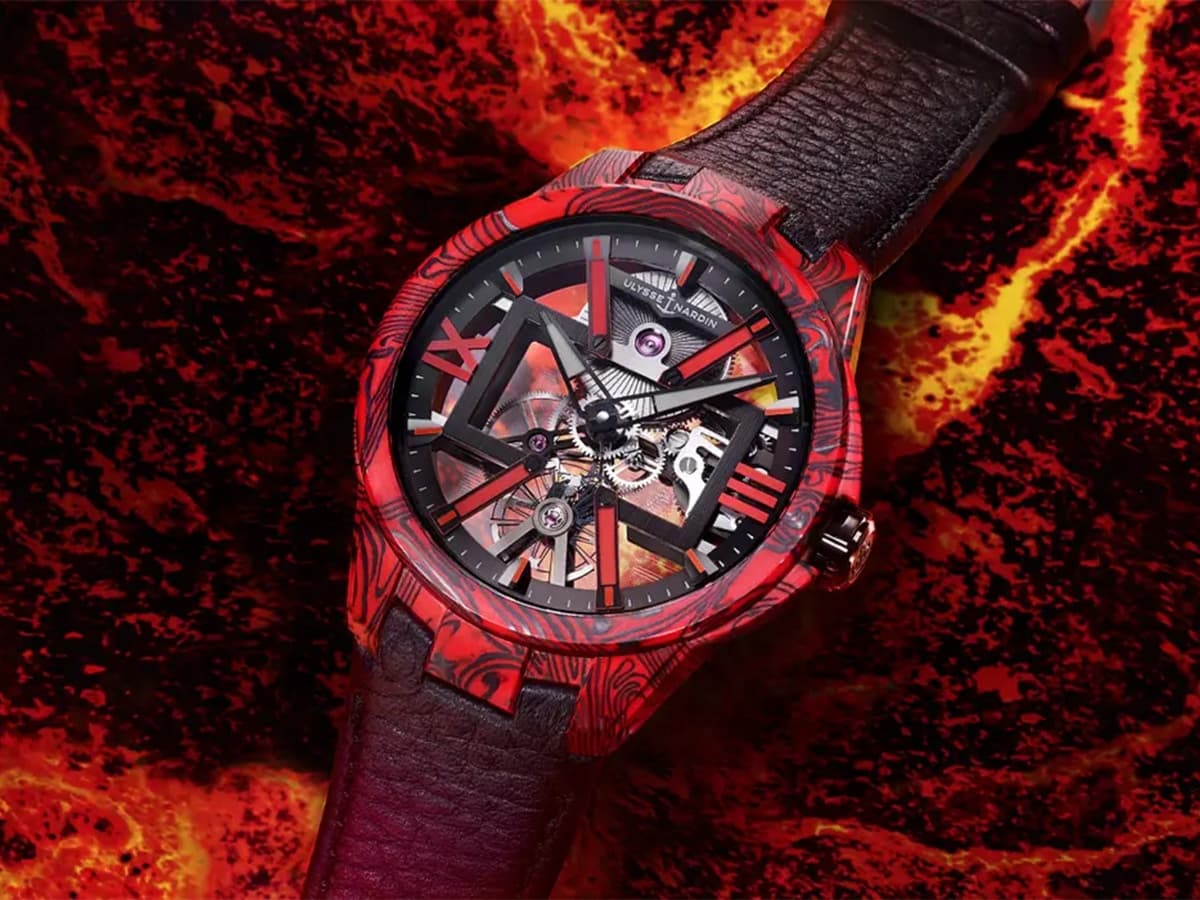 Ulysse Nardin Skeleton X Magma watch