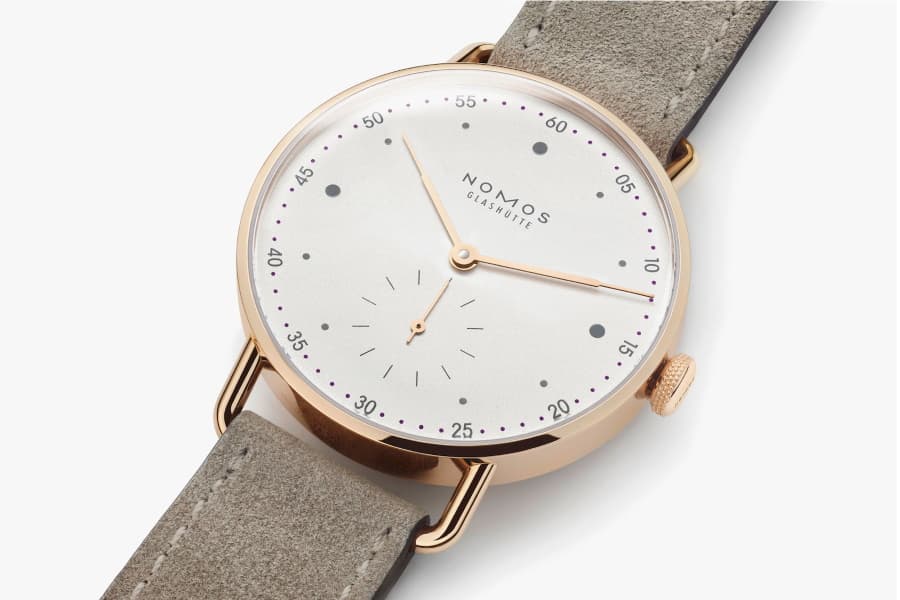 Nomos Rose Gold watch