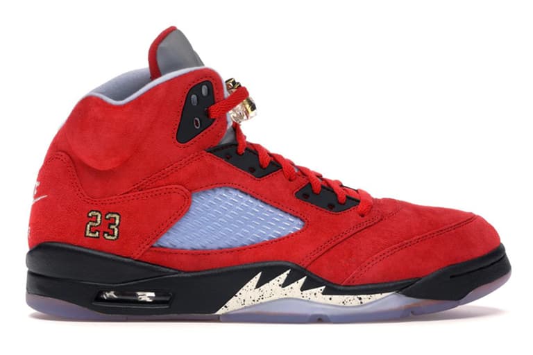 Trophy Room x Air Jordan V Friends and Family most valuable sneakers