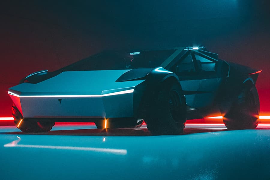 Tesla Cybertruck redesign