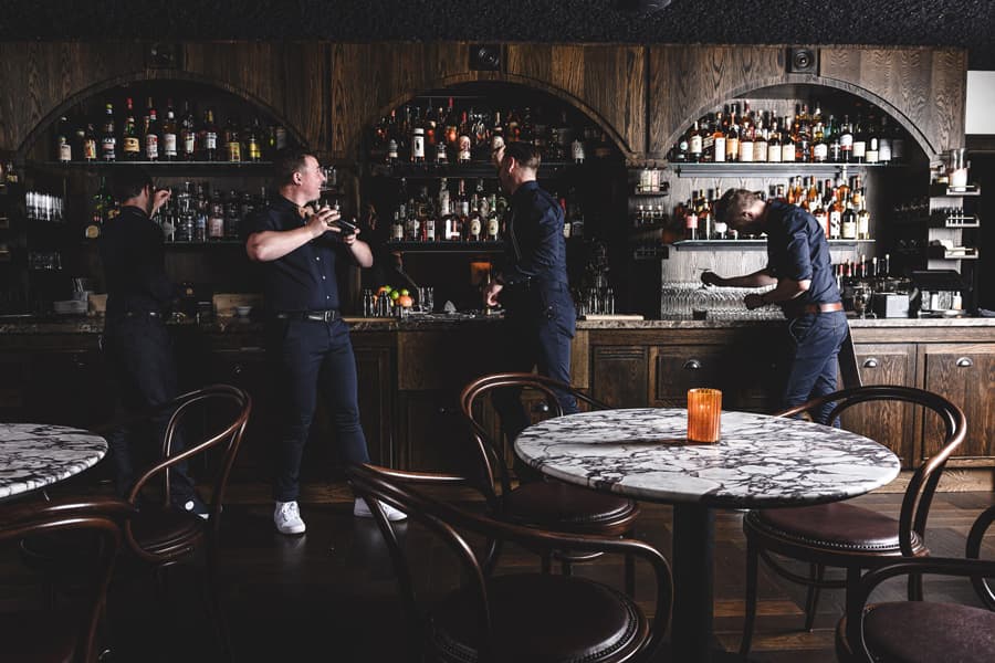 The Library - Poker Room at The Gidley - Liquid & Larder