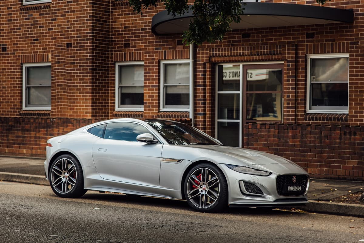 2021 Jaguar F-TYPE R-Dynamic on road