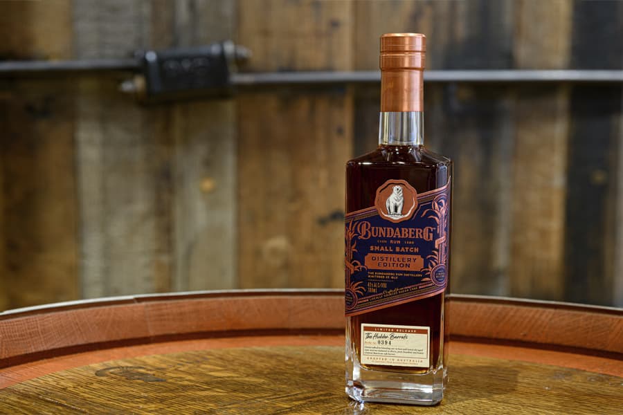 Bottle of Bundaberg Rum