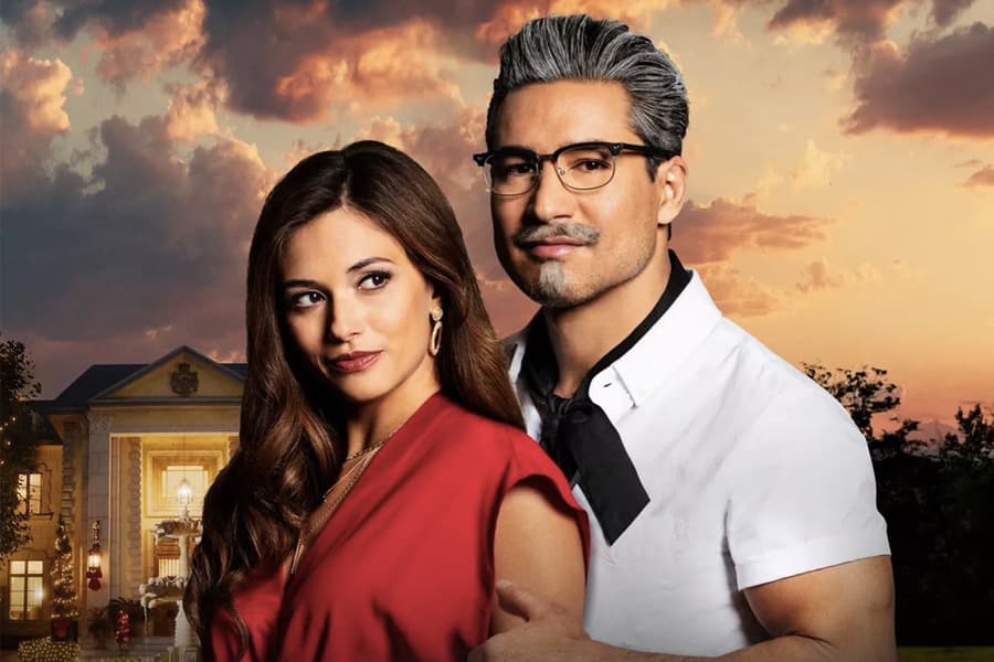 Mario Lopez and Justene Alpert from A Recipe For Seduction