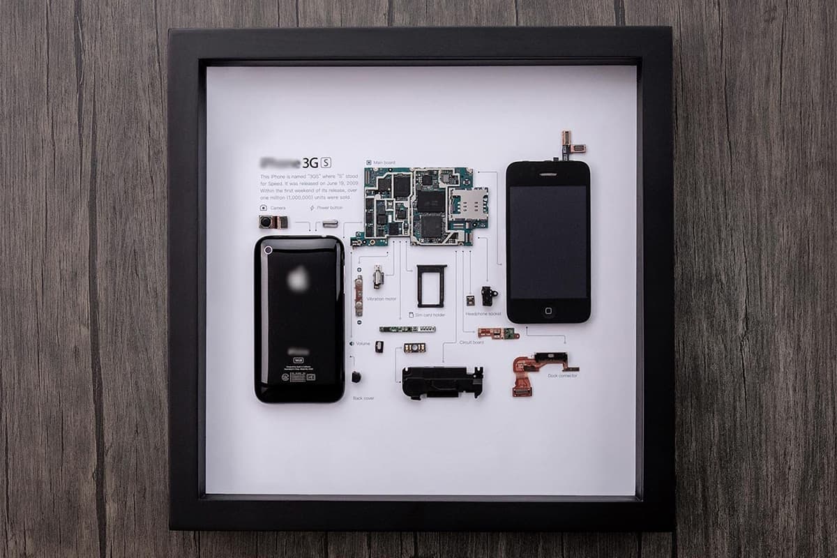 Grid Studio Framed Smartphones 3gs