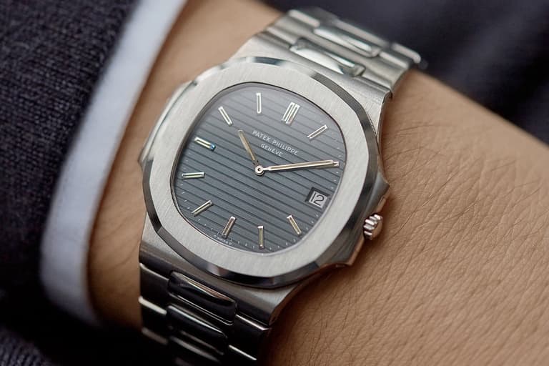 A Patek Philippe watch on a wrist