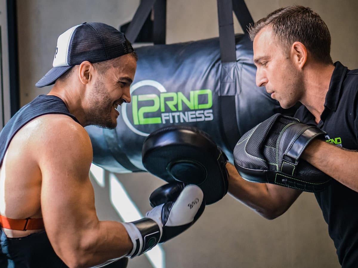 boxing training at 12RND Fitness