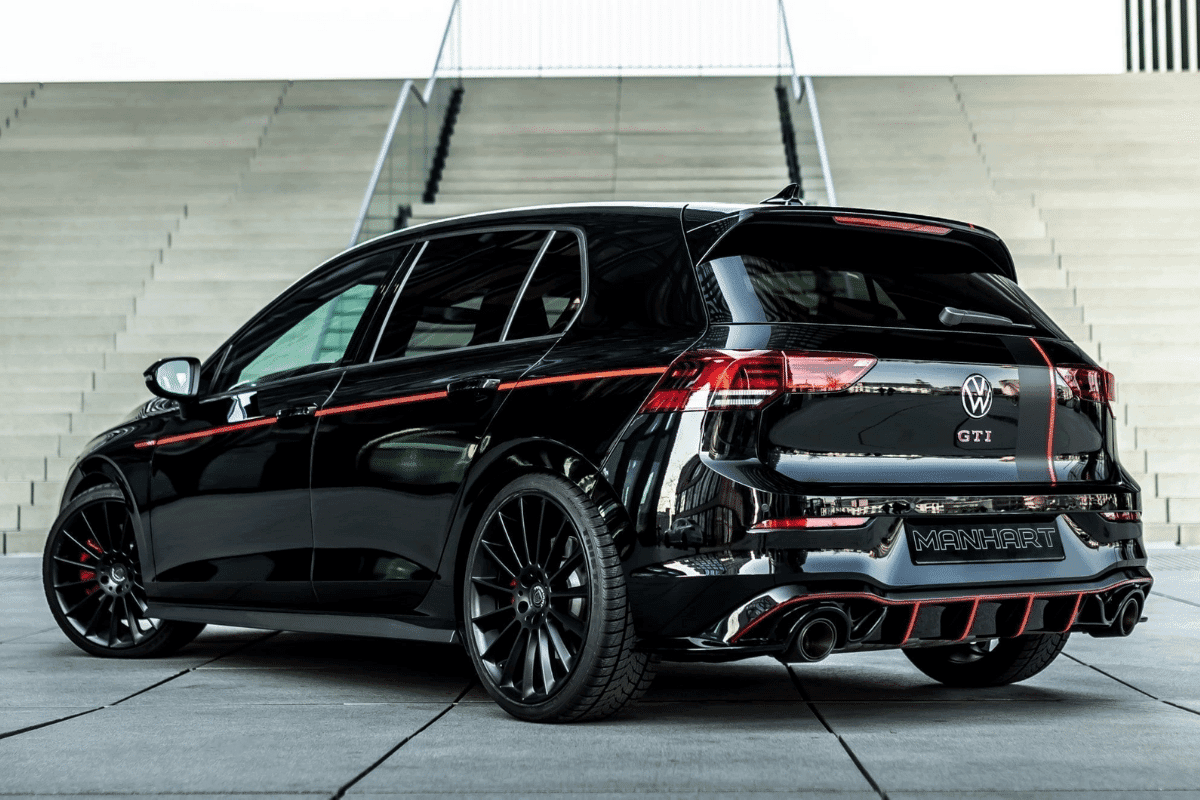 Manhart golf gti 290 rear end