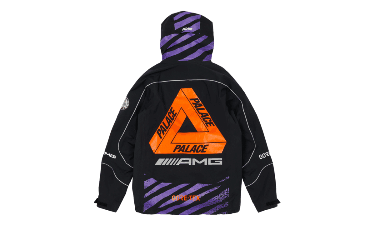Palace x mercedes amg shell black 2