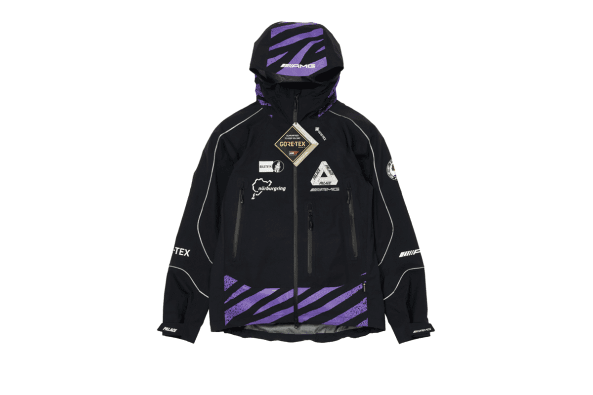 Palace x mercedes amg shell black