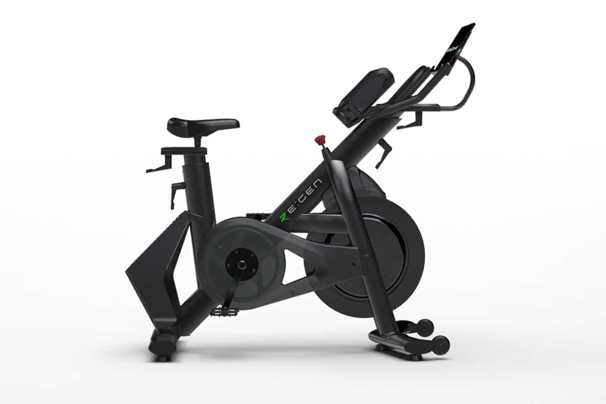 Regen energy generating home workout bike