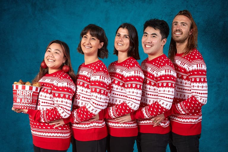 Kfc christmas in july jumper