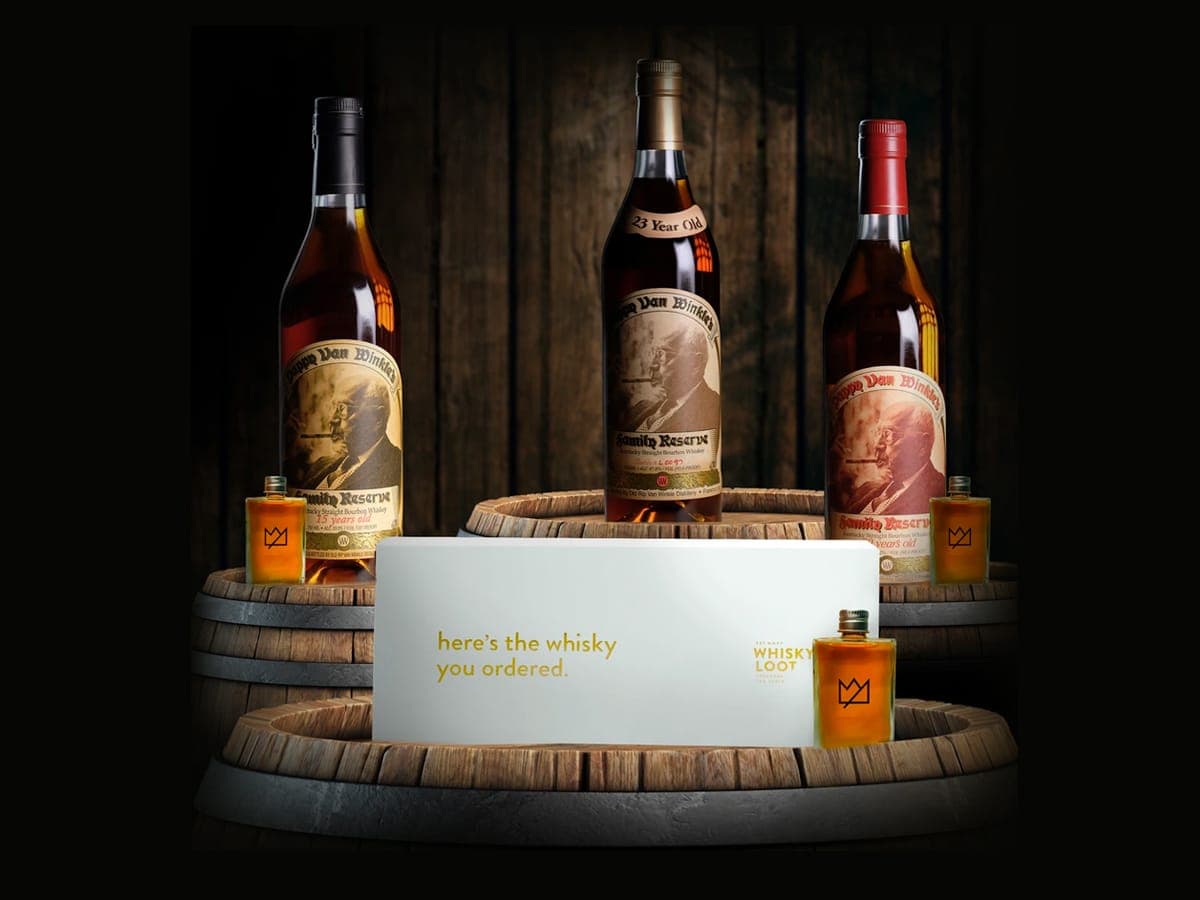 Pappy van winkle tasting