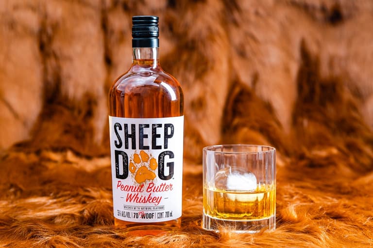 Sheep dog peanut butter whiskey