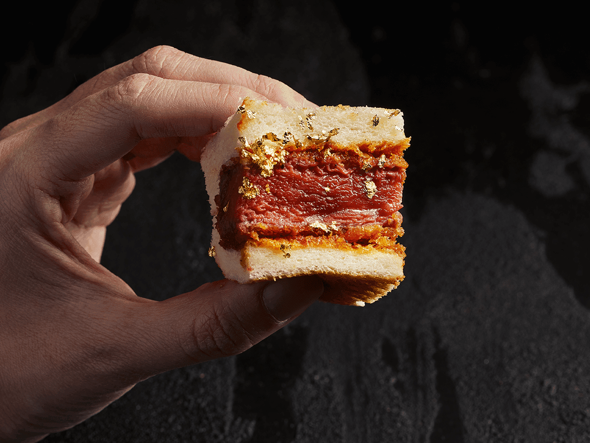Steak Sandwich Kobe Beef