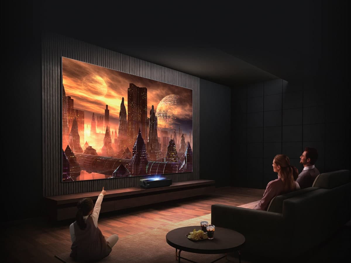 8 hisense 120l5fset projector