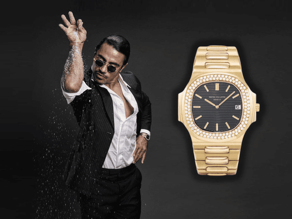 Salt bae feature patek collection