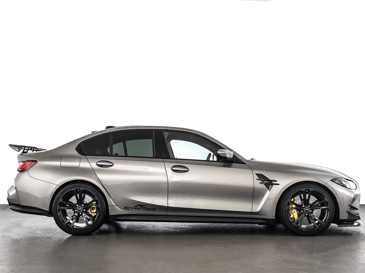 Bmw m3 ac schnitzer side profile