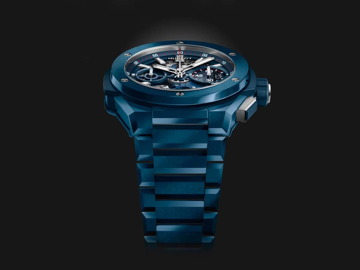 1 hublot big bang integral blue ceramic