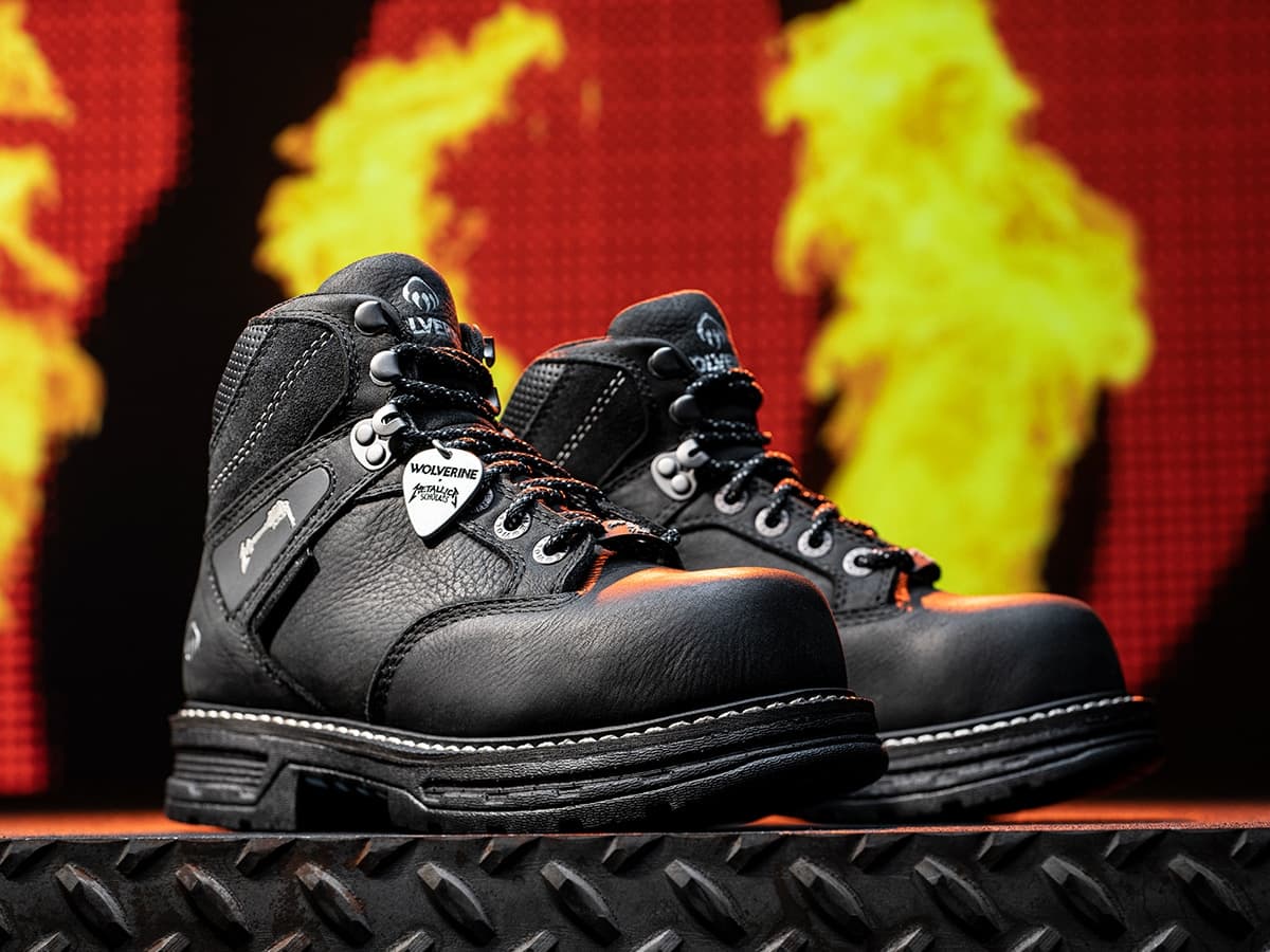 Wolverine x metallica encore boots 1