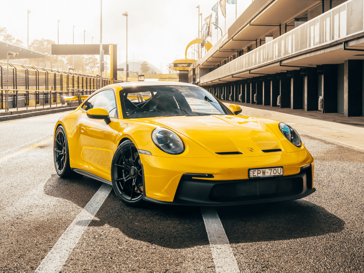 911 gt3 track review front end