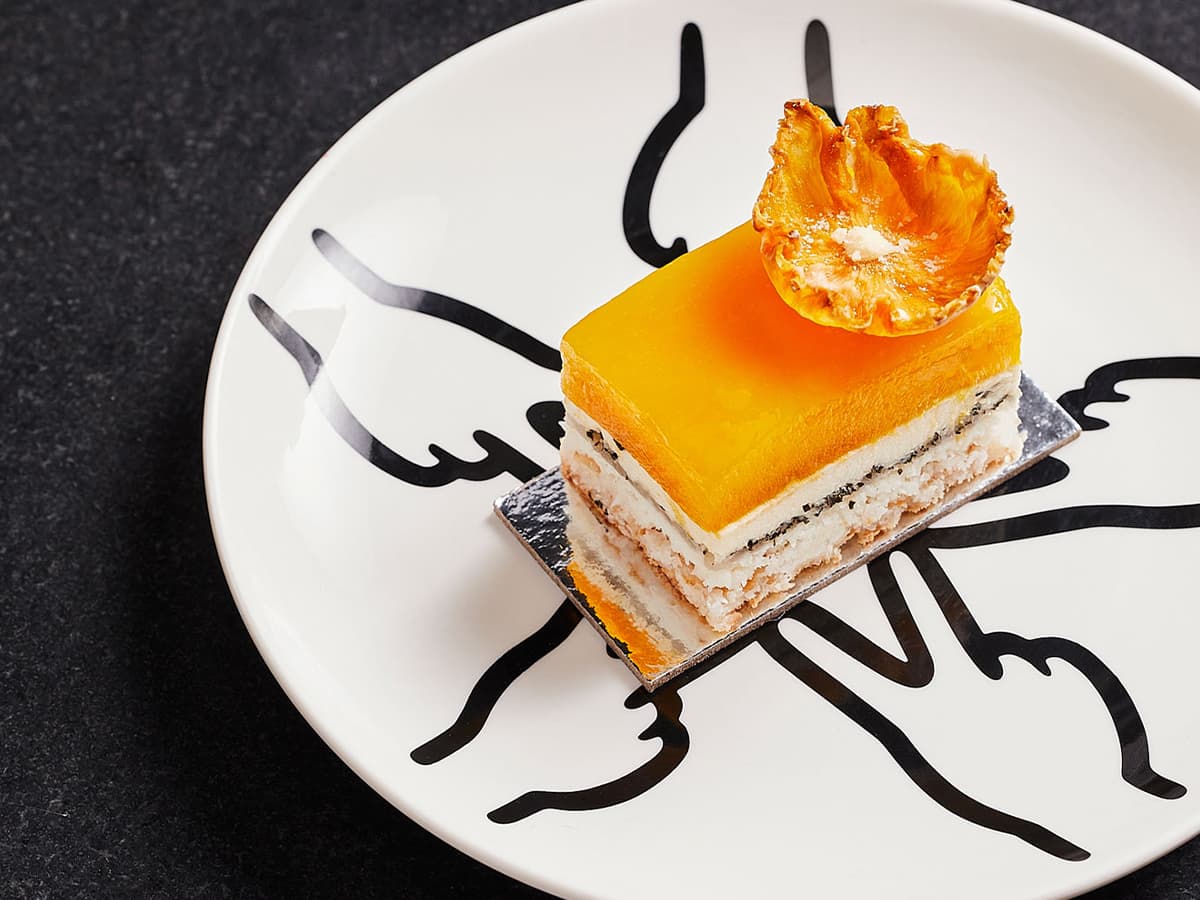 Black star pastry cakes