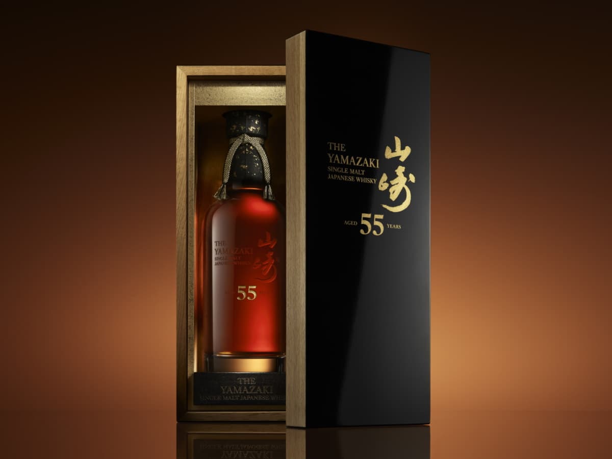 Yamazaki 55 year old single malt whisky