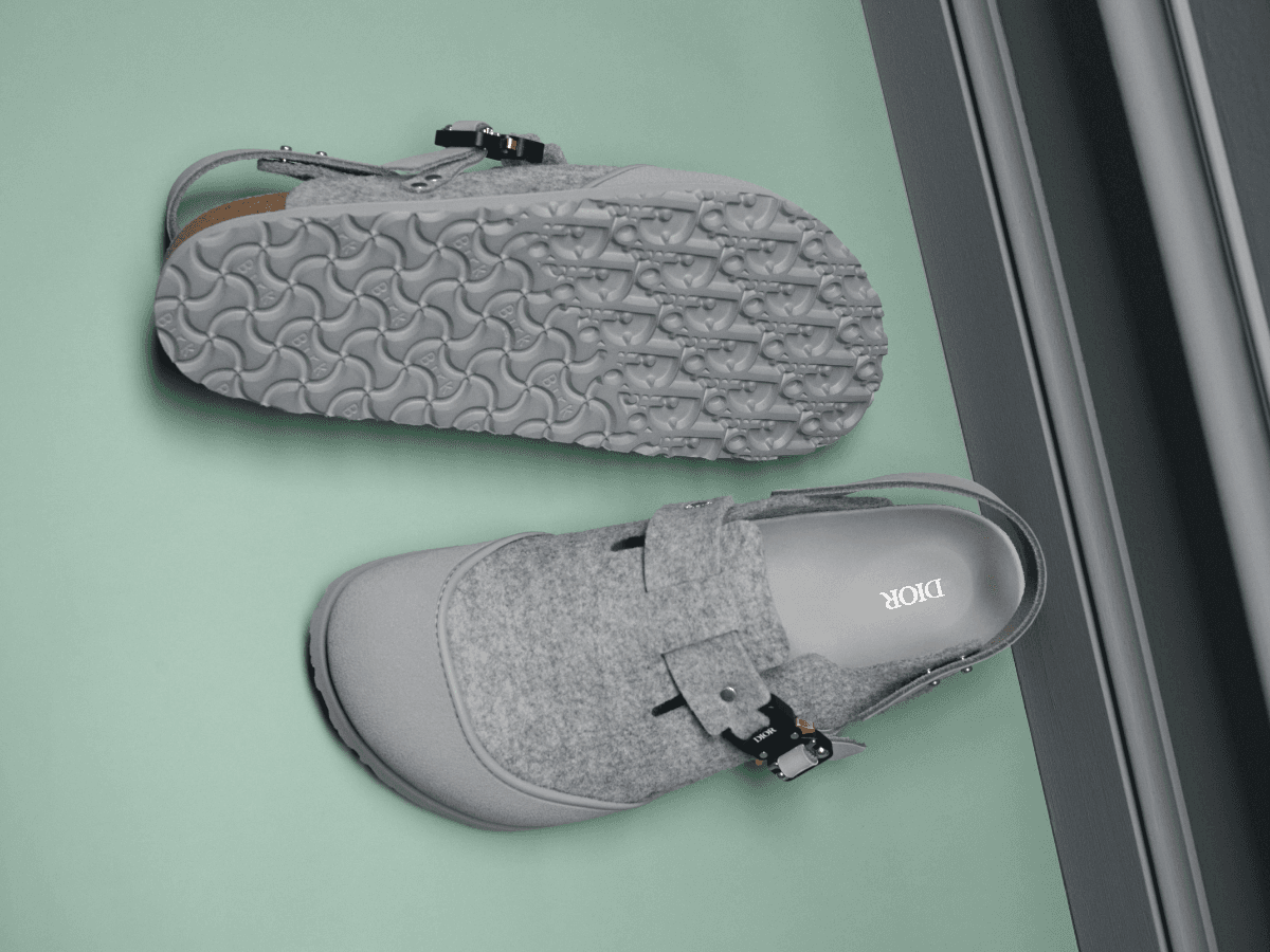 Dior x birkenstock boston fw22 3