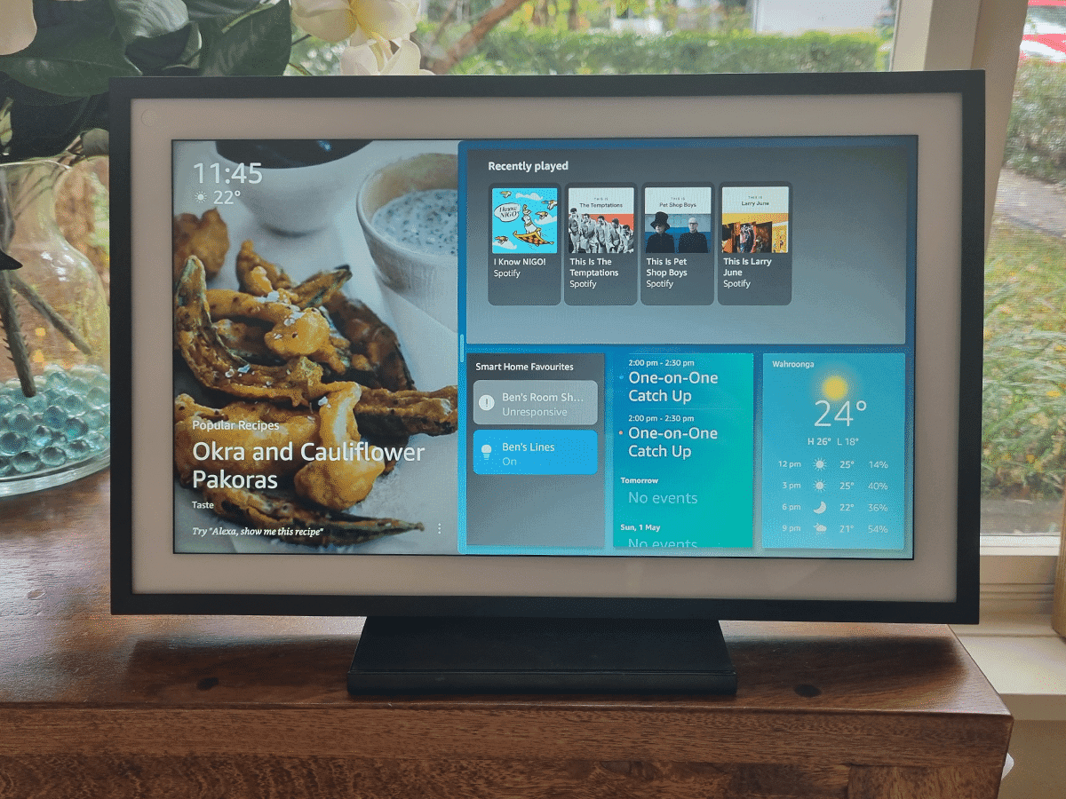 Amazon echo show 15 review feature