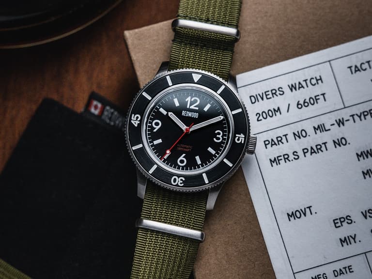 Redwood tactical v2 divers watch