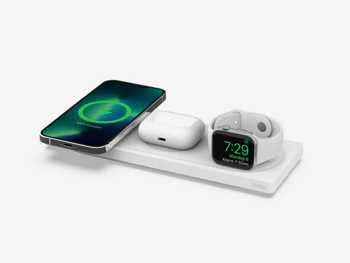Belkin 3-in-1 Wireless Charging Pad with MagSafe | Image: Belkin