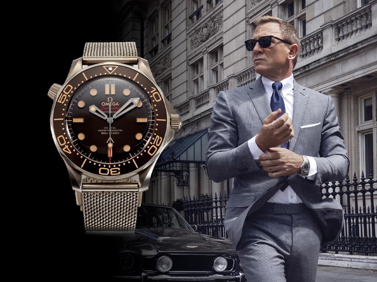 James Bond's Actual OMEGA Seamaster from No Time to Die Fetches ...