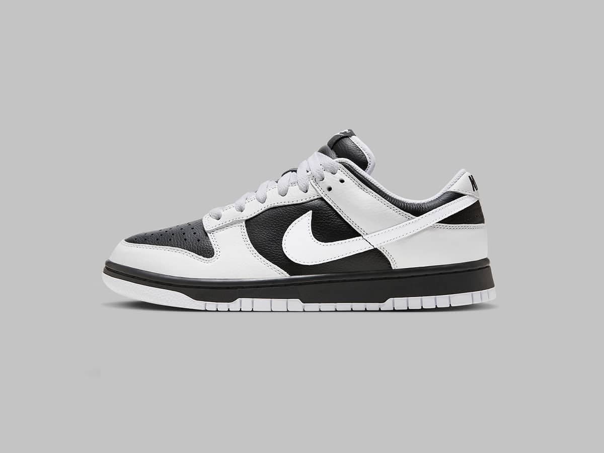 Nike dunk low reverse panda side
