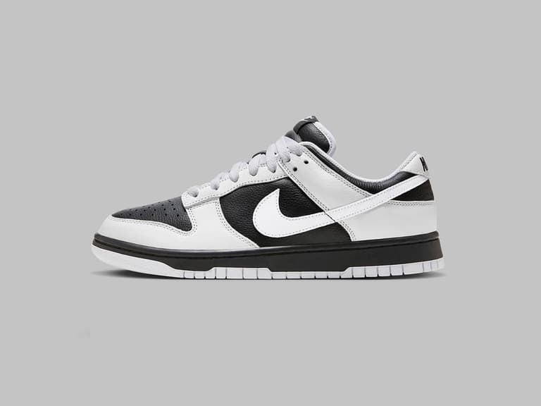 Nike dunk low reverse panda side