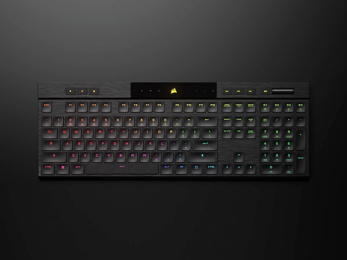 Corsair k100 air top down 1