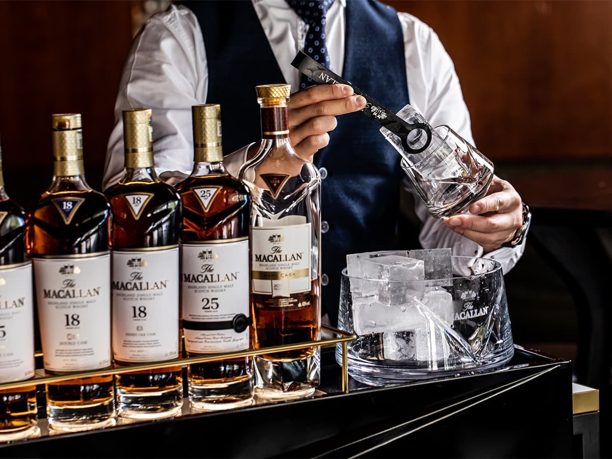 Grain bar the macallan whisky tasting 1