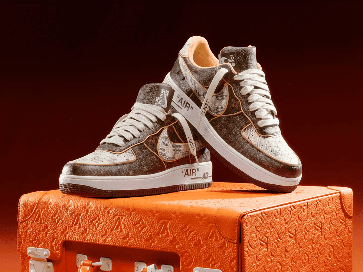 Louis Vuitton x Air Force 1 Low 'Monogram Damier' Pilot Case | Image: Nike