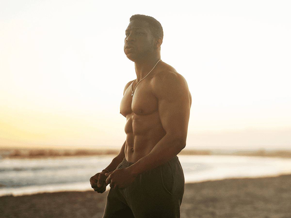 Jonathan Majors 'Creed III' Workout: Upper Body Bulk-Up - Men's Journal