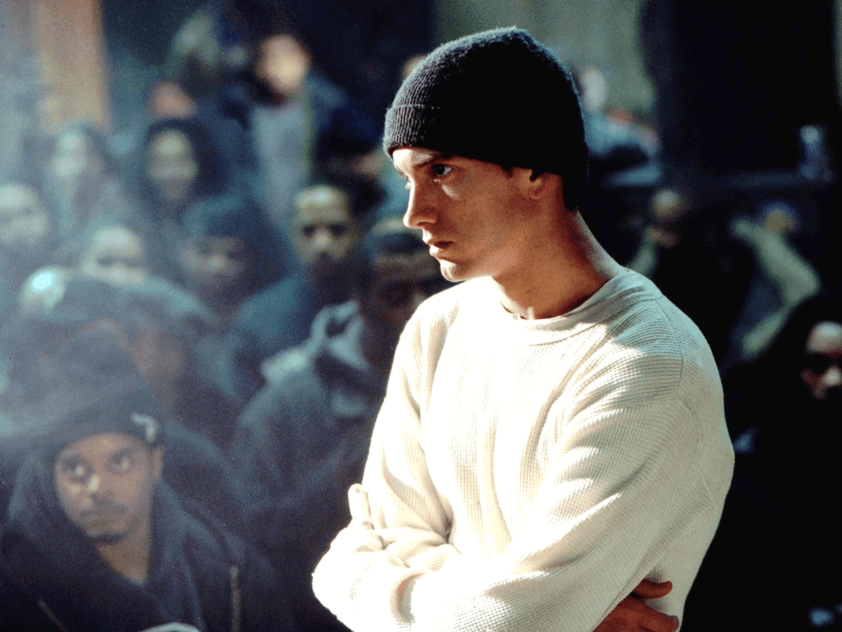 Eminem in '8 Mile' (2002) | Image: Universal Pictures