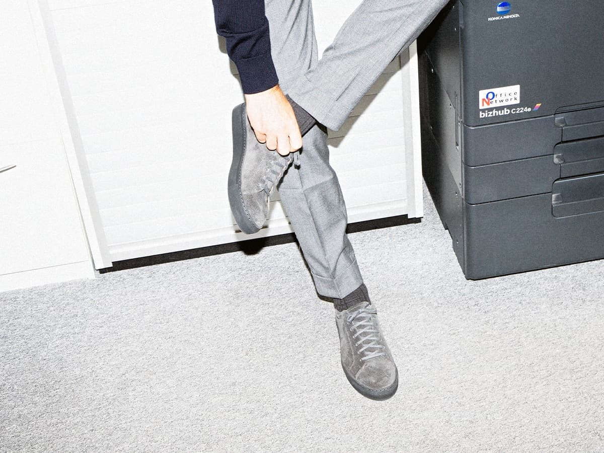 Best sneakers to wear with a suit