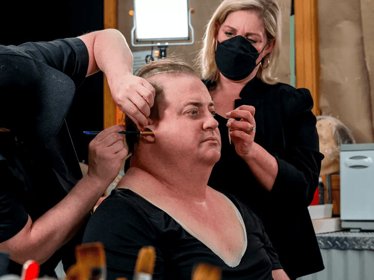 Brendan Fraser 'The Whale' Transformation